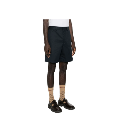 Double Cotton Twill Shorts - Image 4