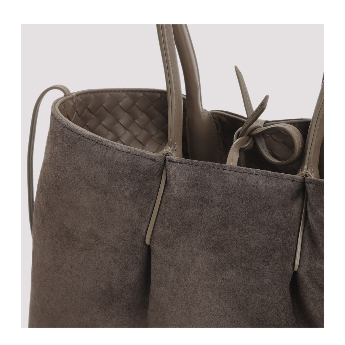 Pinacoteca Medium Calfskin Handbag - Pinecone Fondant - Image 6