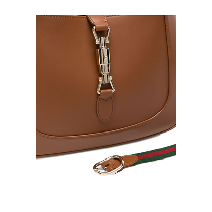 Jackie 1961 Medium Leather Shoulder Bag - Luggage Brown - Image 4