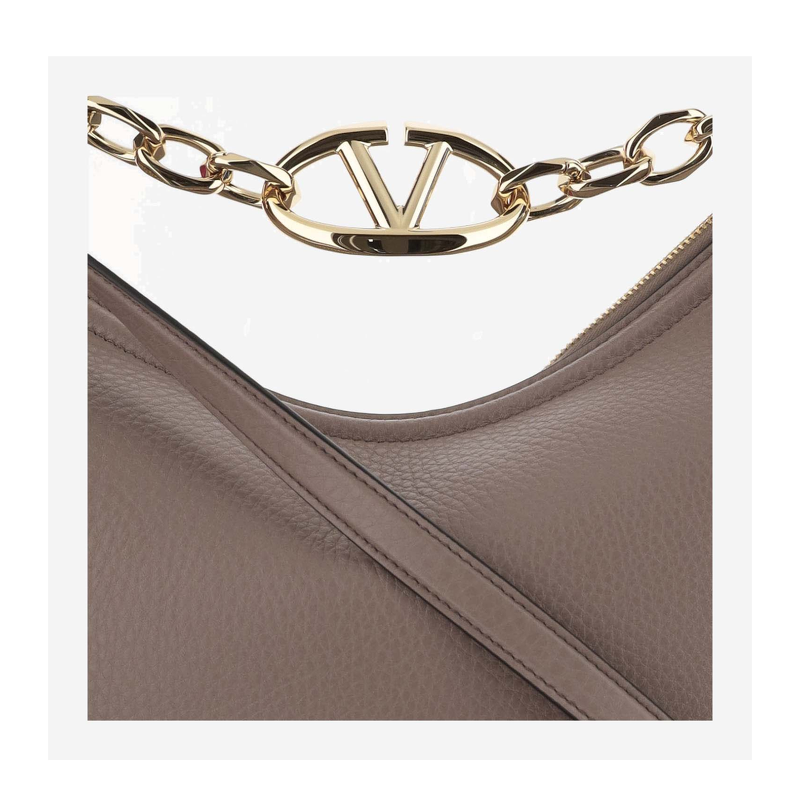 VLogo Moon Hobo Bag - Image 4