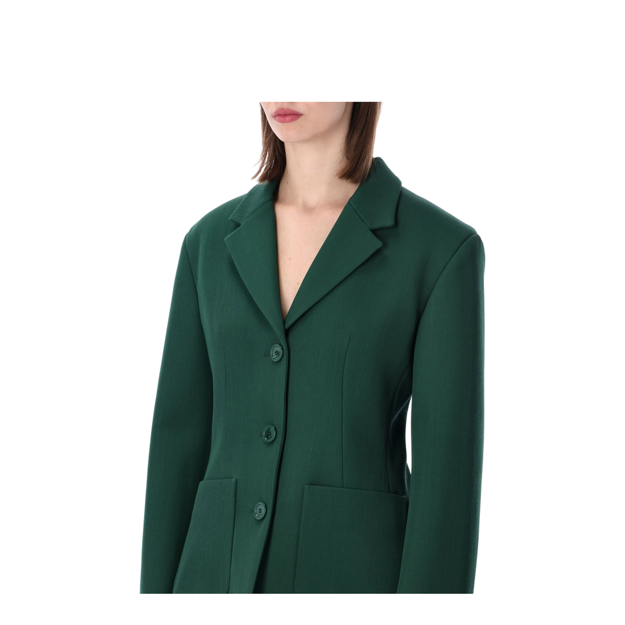 Green Wool Jacket - Image 3