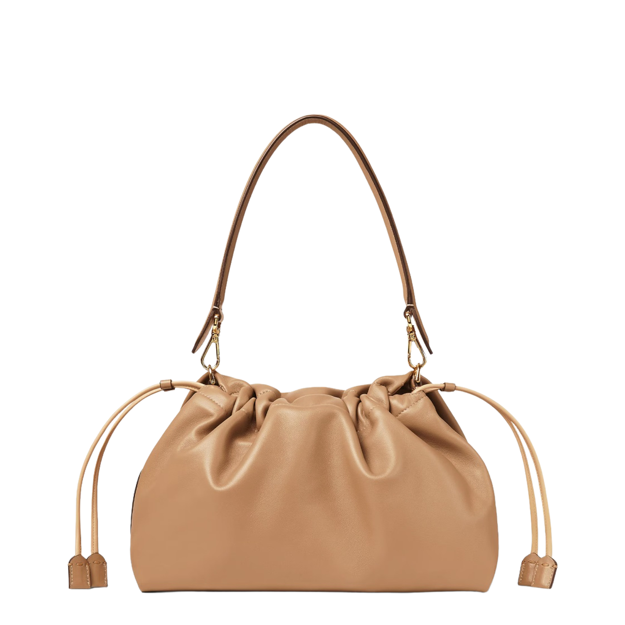 Baguette Large Leather Top Handle Bags - Brown - Image 5