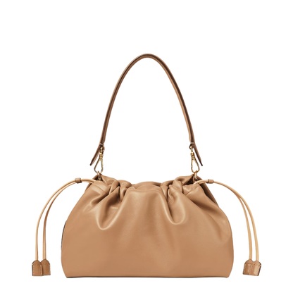 Baguette Large Leather Top Handle Bags - Brown - Image 5