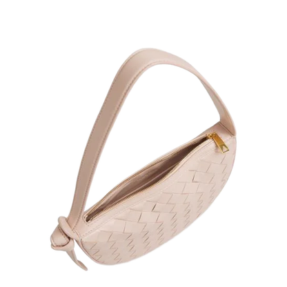 Sunrise Mini Leather Shoulder Bags - Beige - Image 4