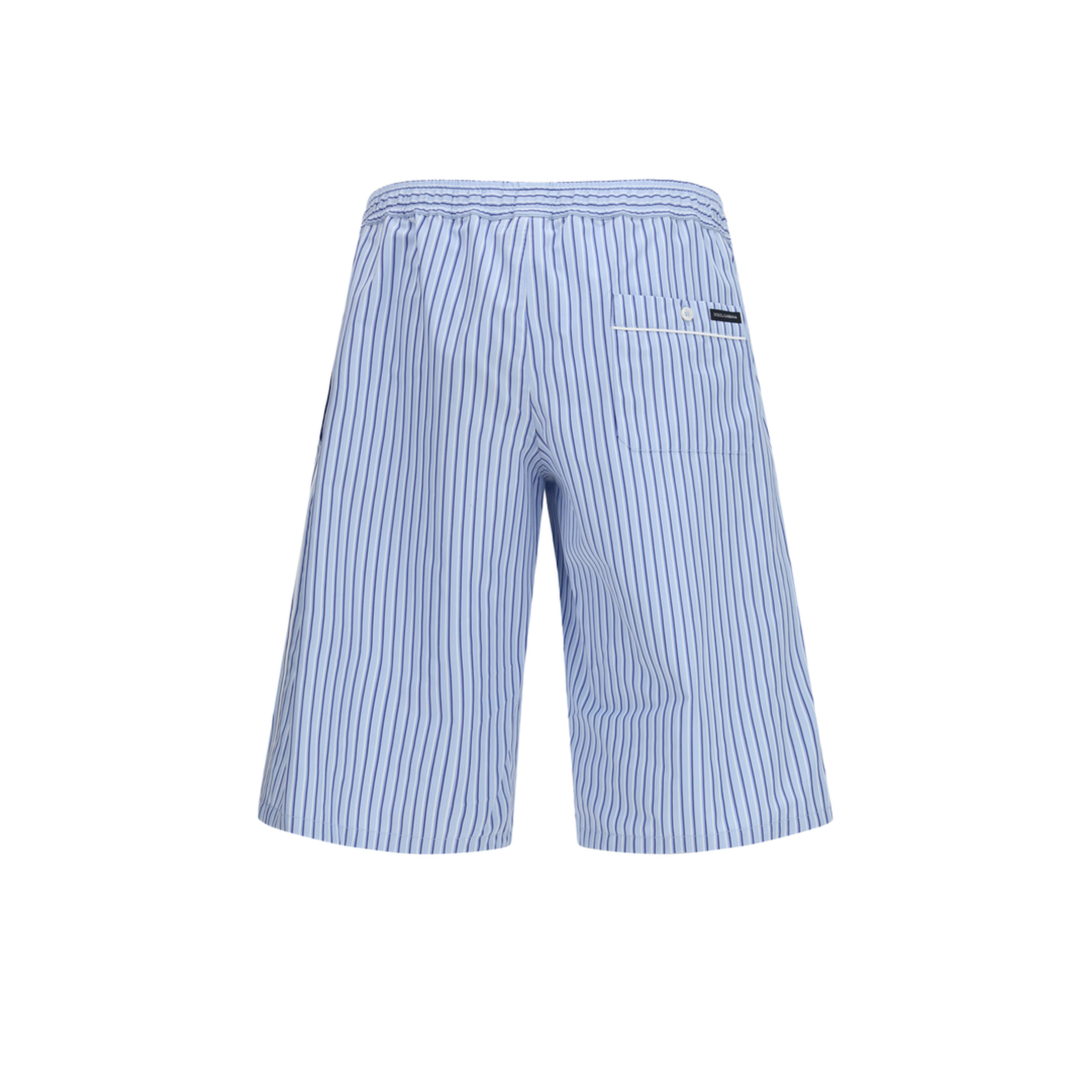 Striped Poplin Shorts - Image 2