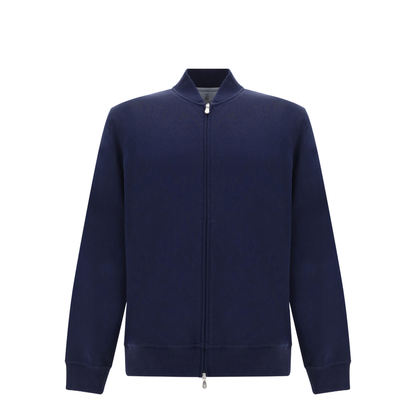 Cotton Zip Sweatshirt - Image 1