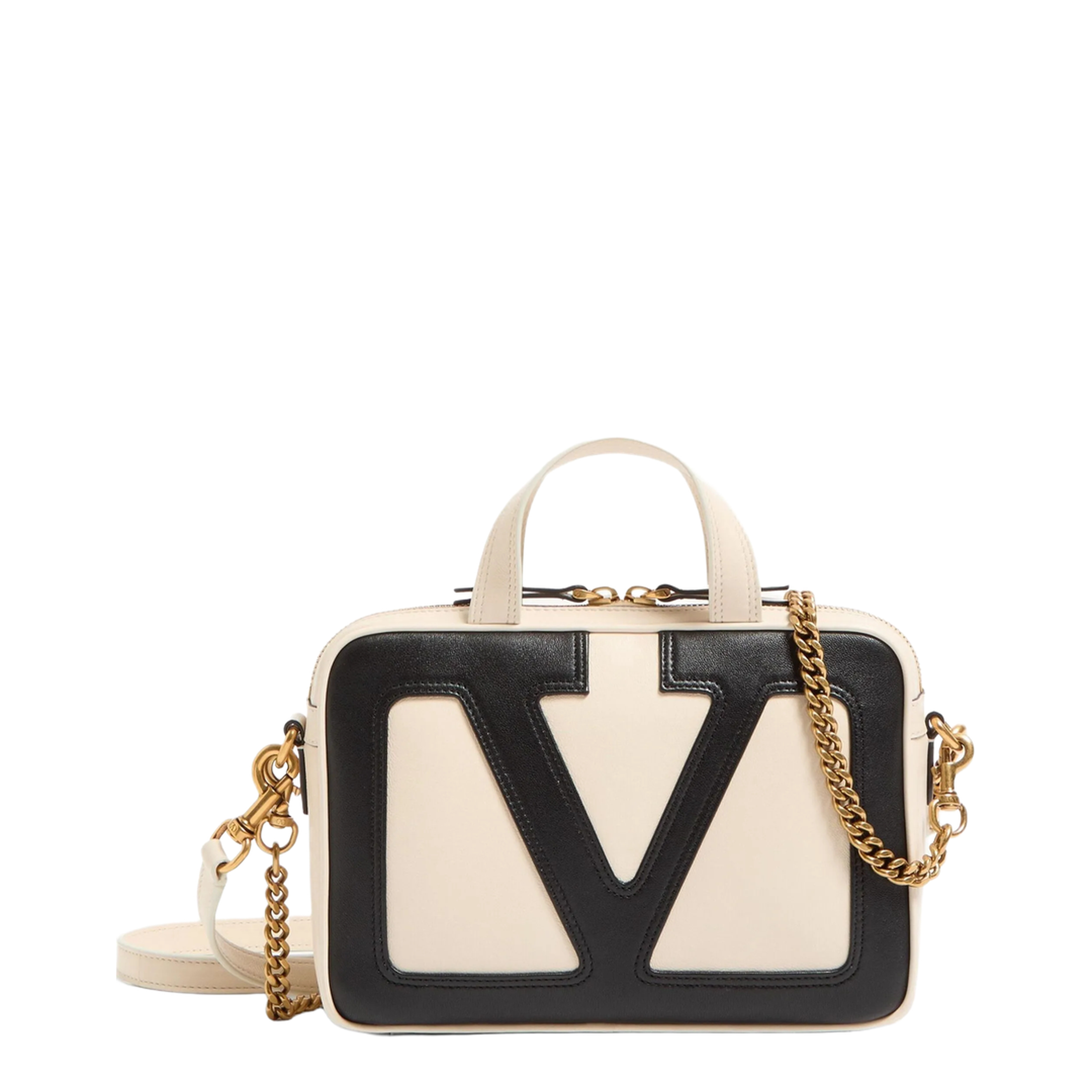 Viva Superstar Small Duffle Top-Handle Bag In Butter White - Image 1