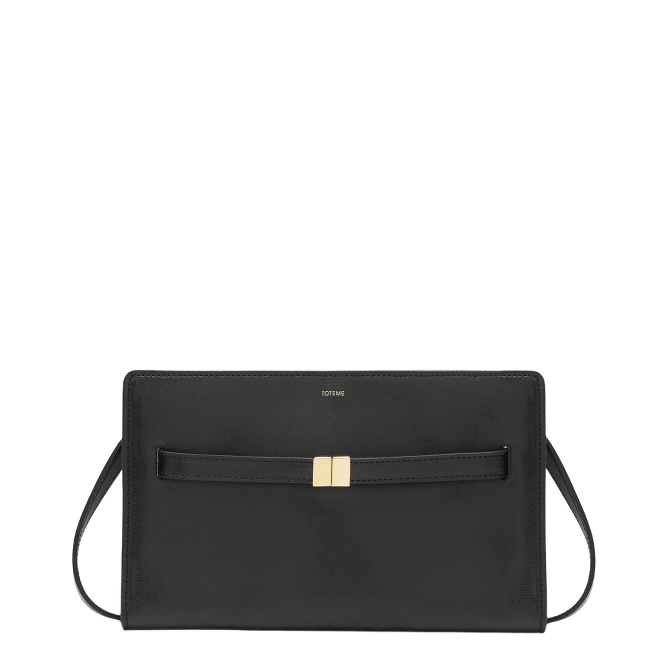 Rodeo Calf Leather Crossbody - Black - Image 1