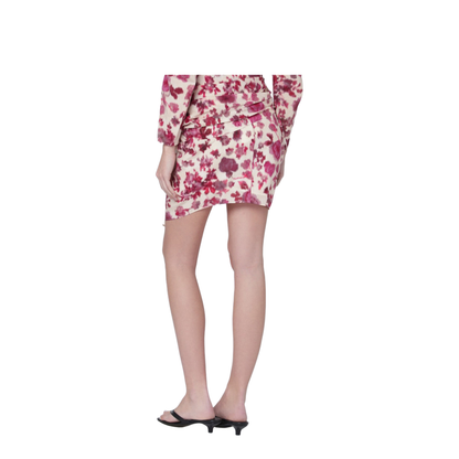 Ovia Multicolour Printed Miniskirt - Image 2