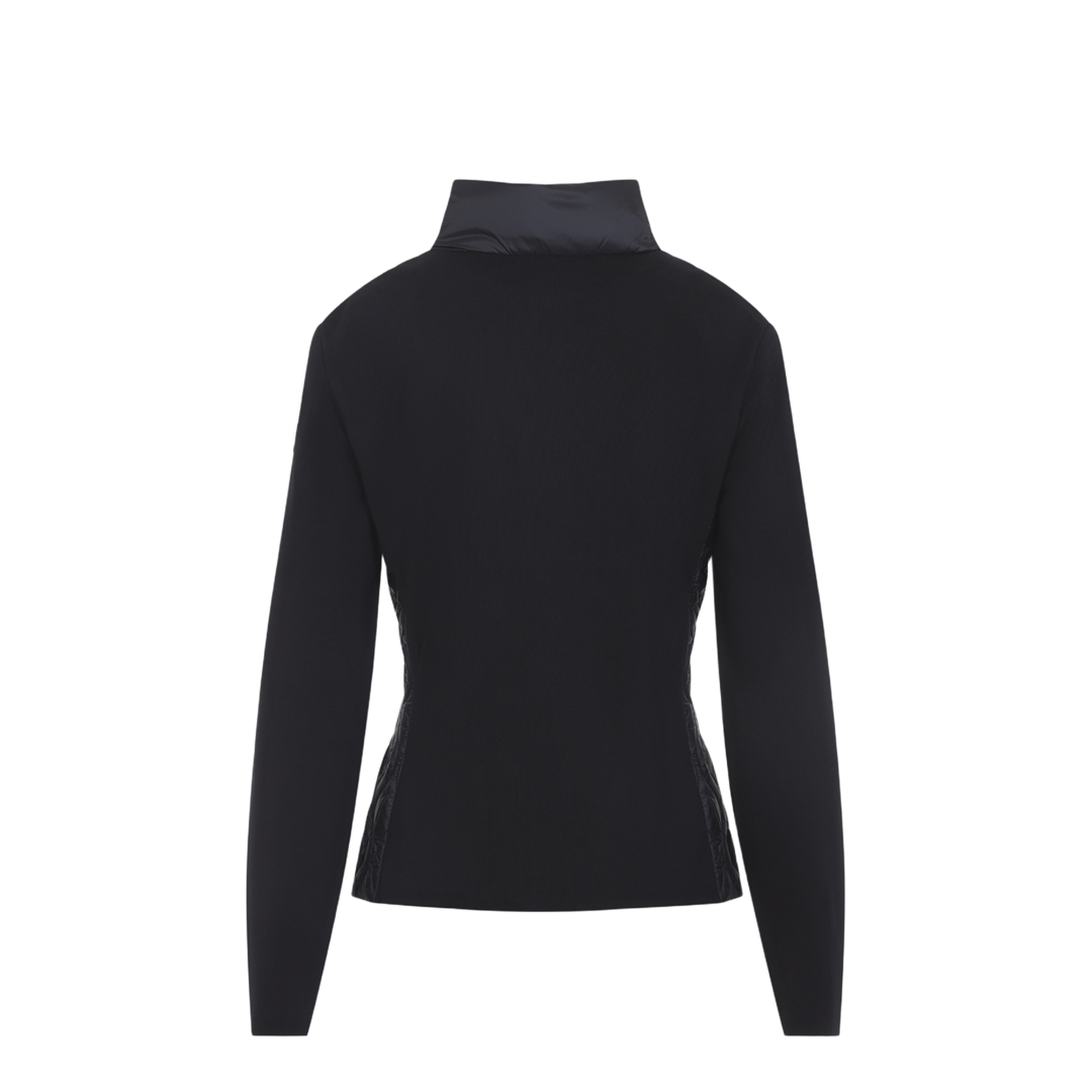 Quilted Zip-Up Cardigan - Image 4