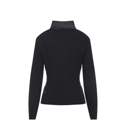 Quilted Zip-Up Cardigan - Image 4