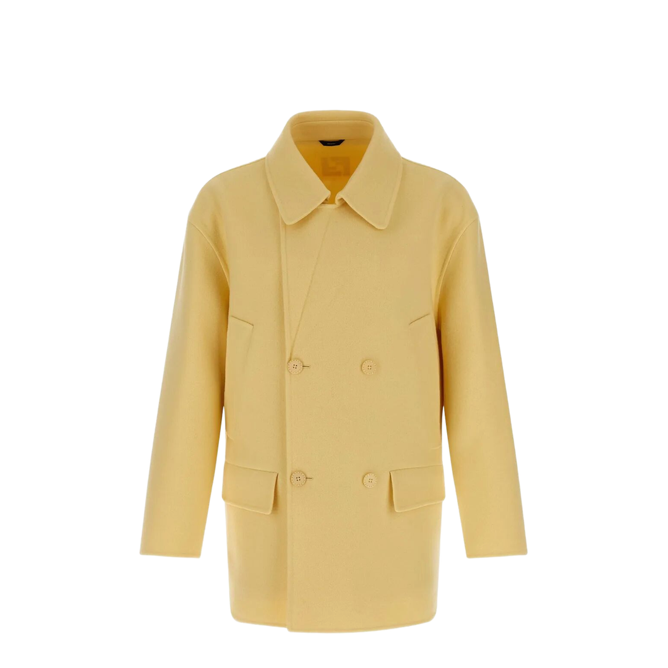 Wool Double-Breasted Pea Coat - Image 1