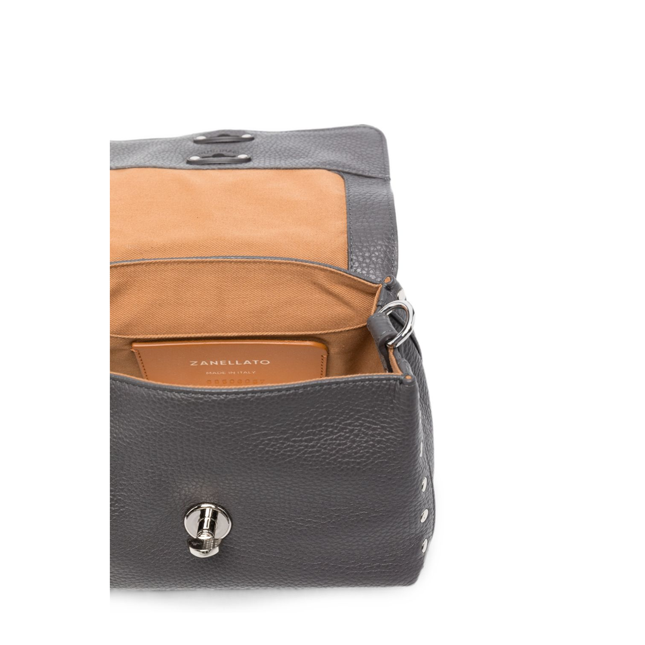 Bayswater Small Classic Grain Handbag - Black - Image 4