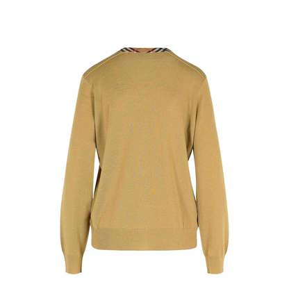 Beige Wool Sweater - Image 2