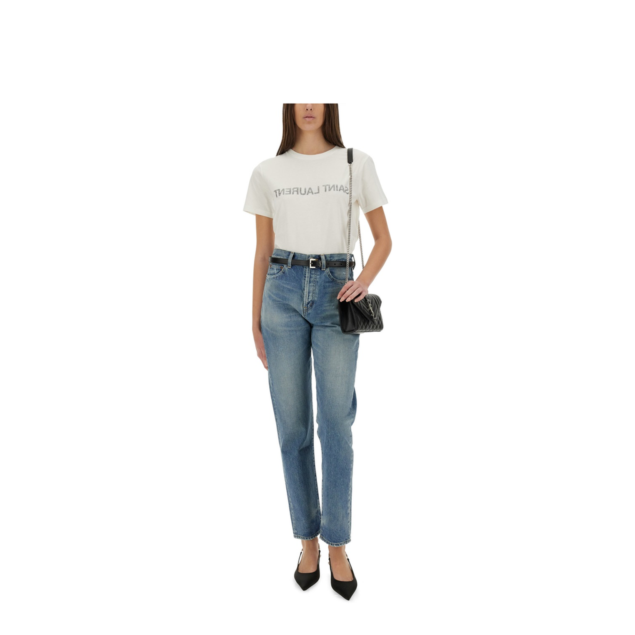 Reverse Logo-Print T-Shirt - Image 2