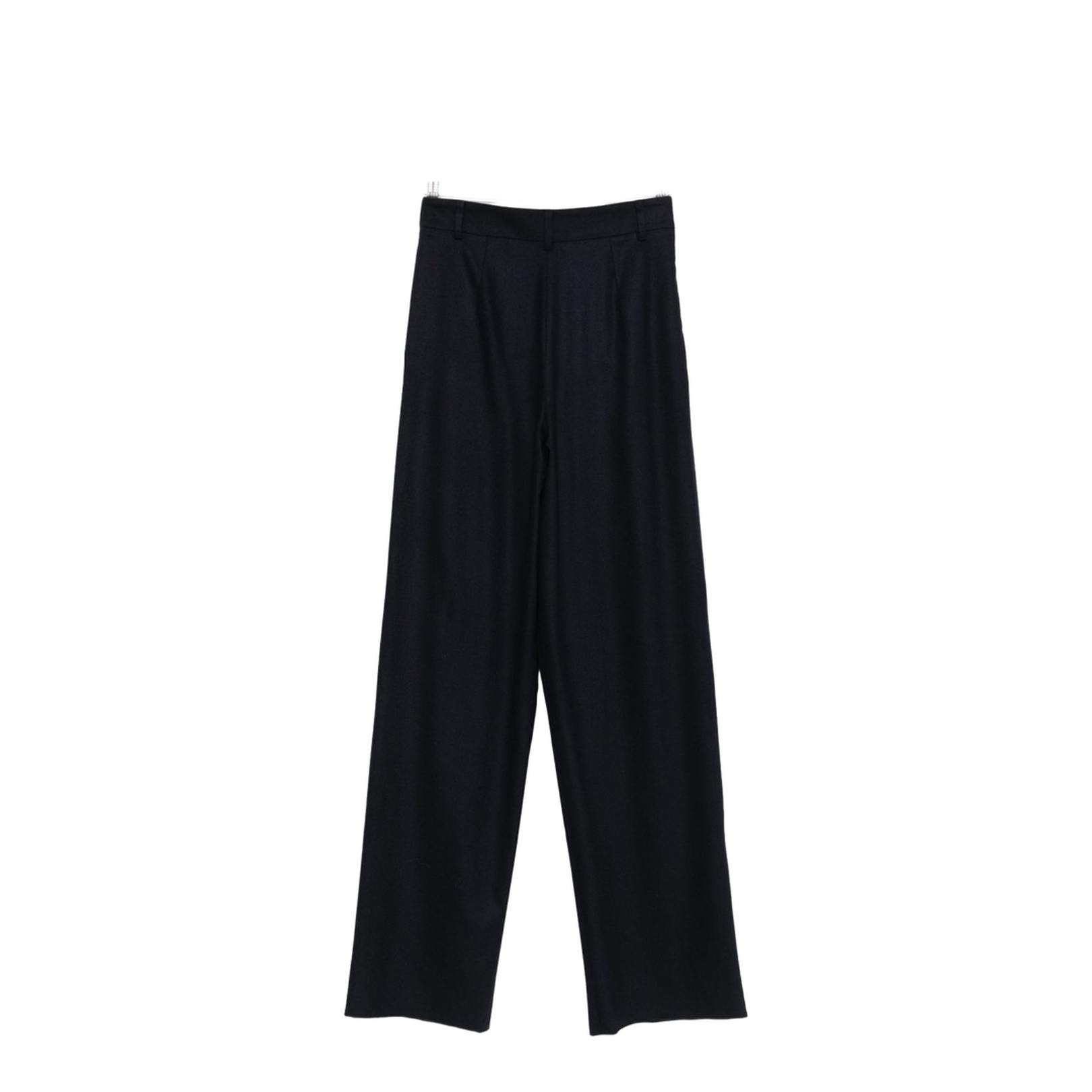 Wool Checked Trousers - Image 3