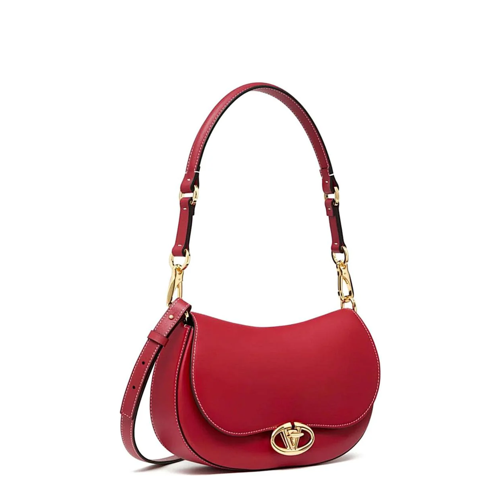 Ohval Shoulder Bag Red - Image 3