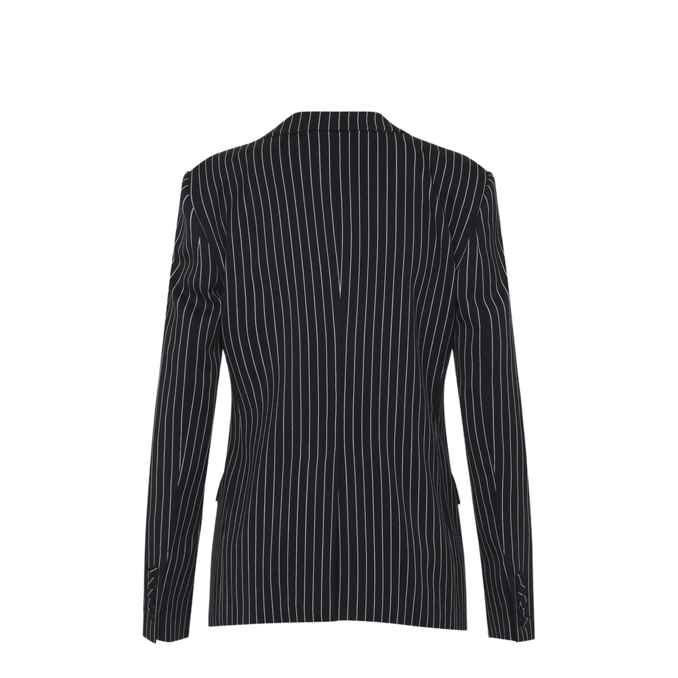 Striped Wool Barathea Jacket - Image 4