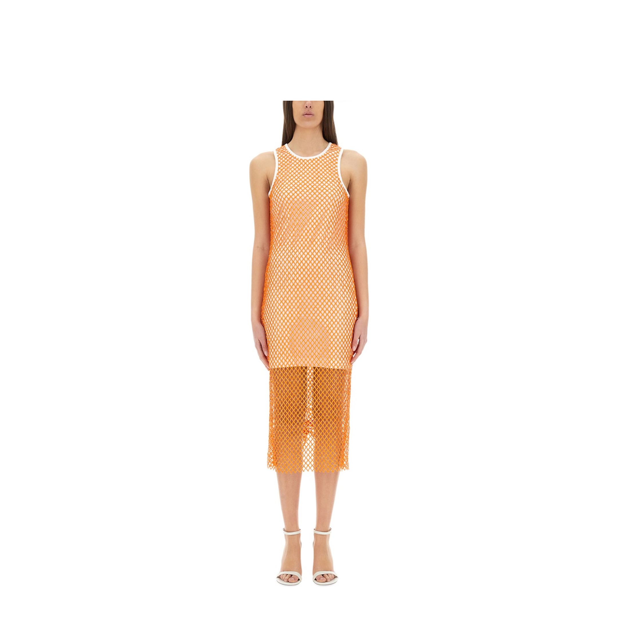 Mesh and Sequin Dress - Image 1