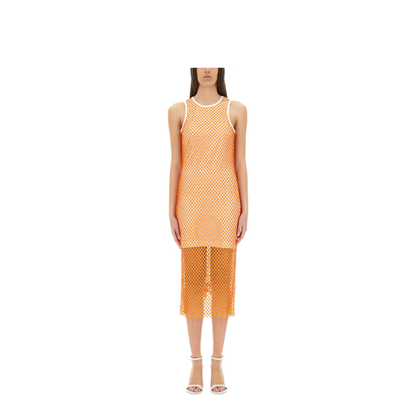 Mesh and Sequin Dress - Image 1