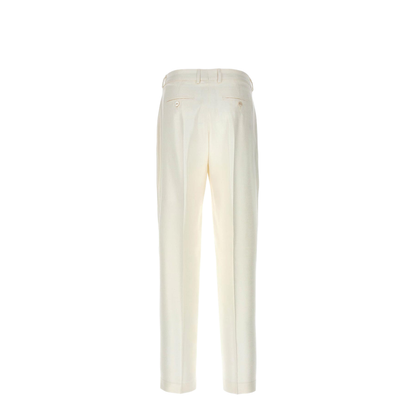 Cigarette Pants White - Image 1