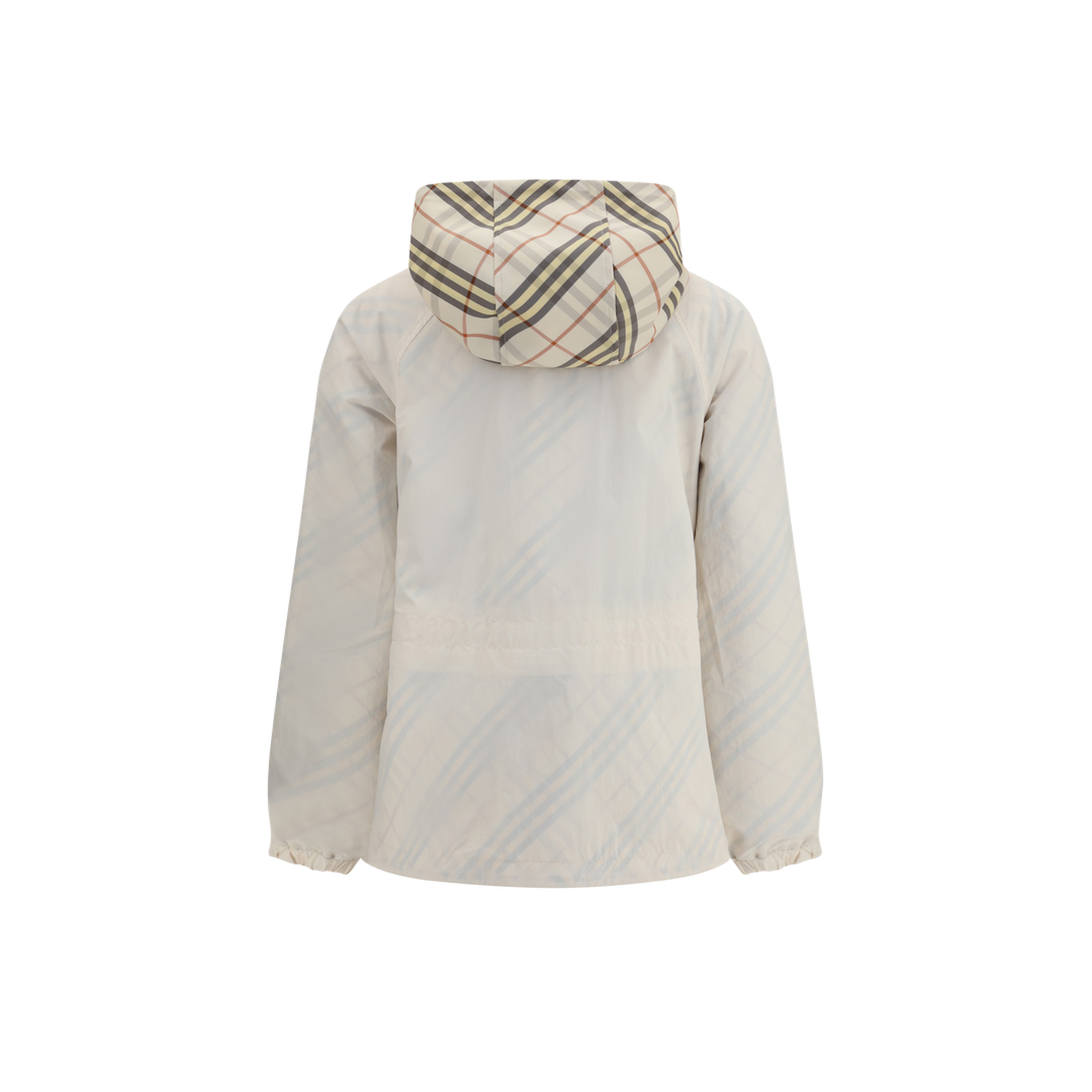 Reversible Check Hooded Jacket - Image 4