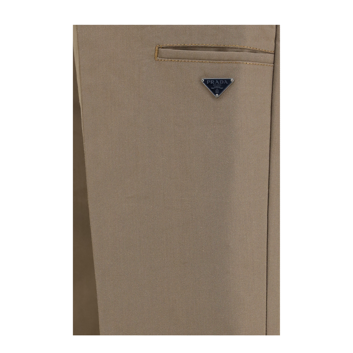 Technical Wide Leg Pants In Canvas - Image 3