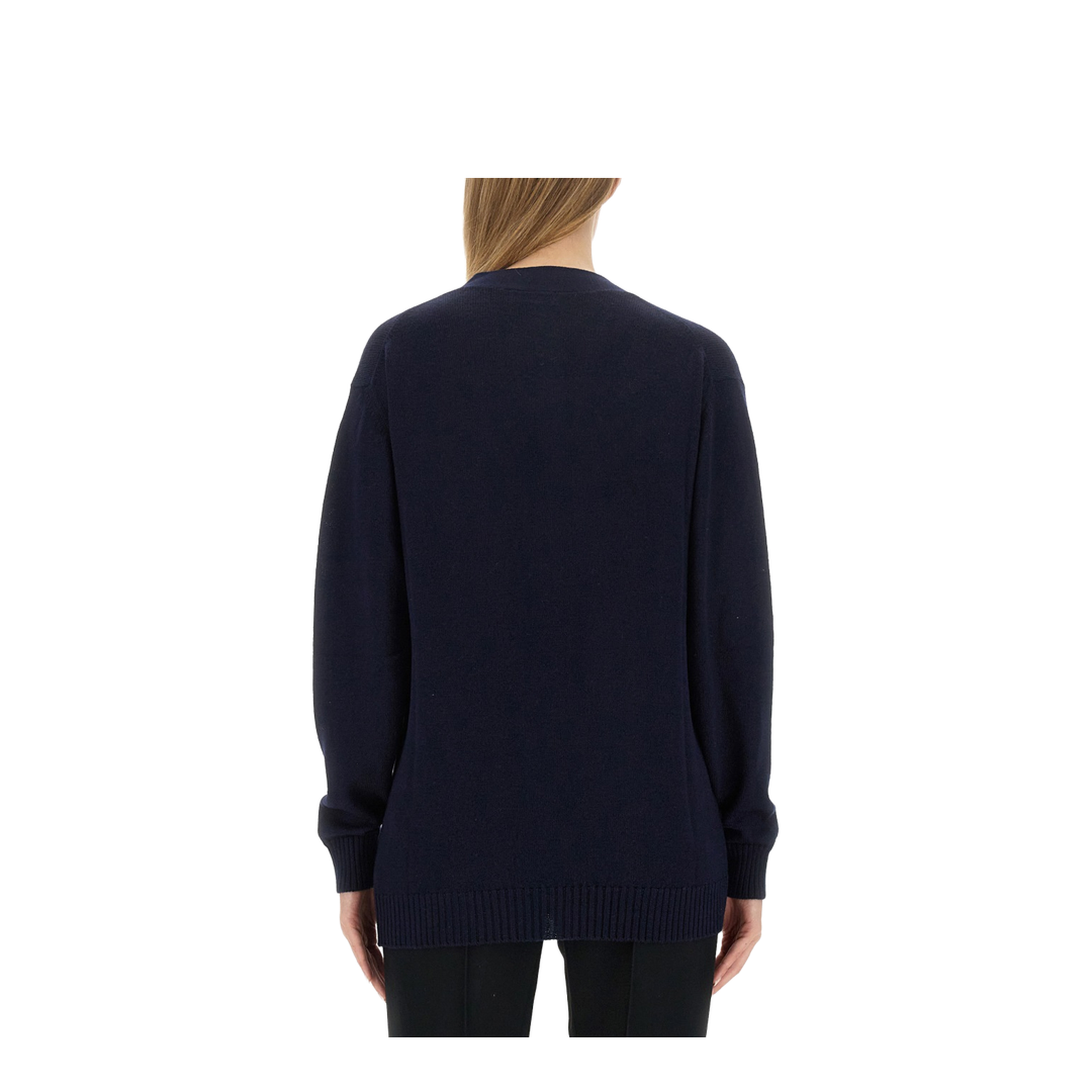 Dark Blue Wool Knitwear - Image 2