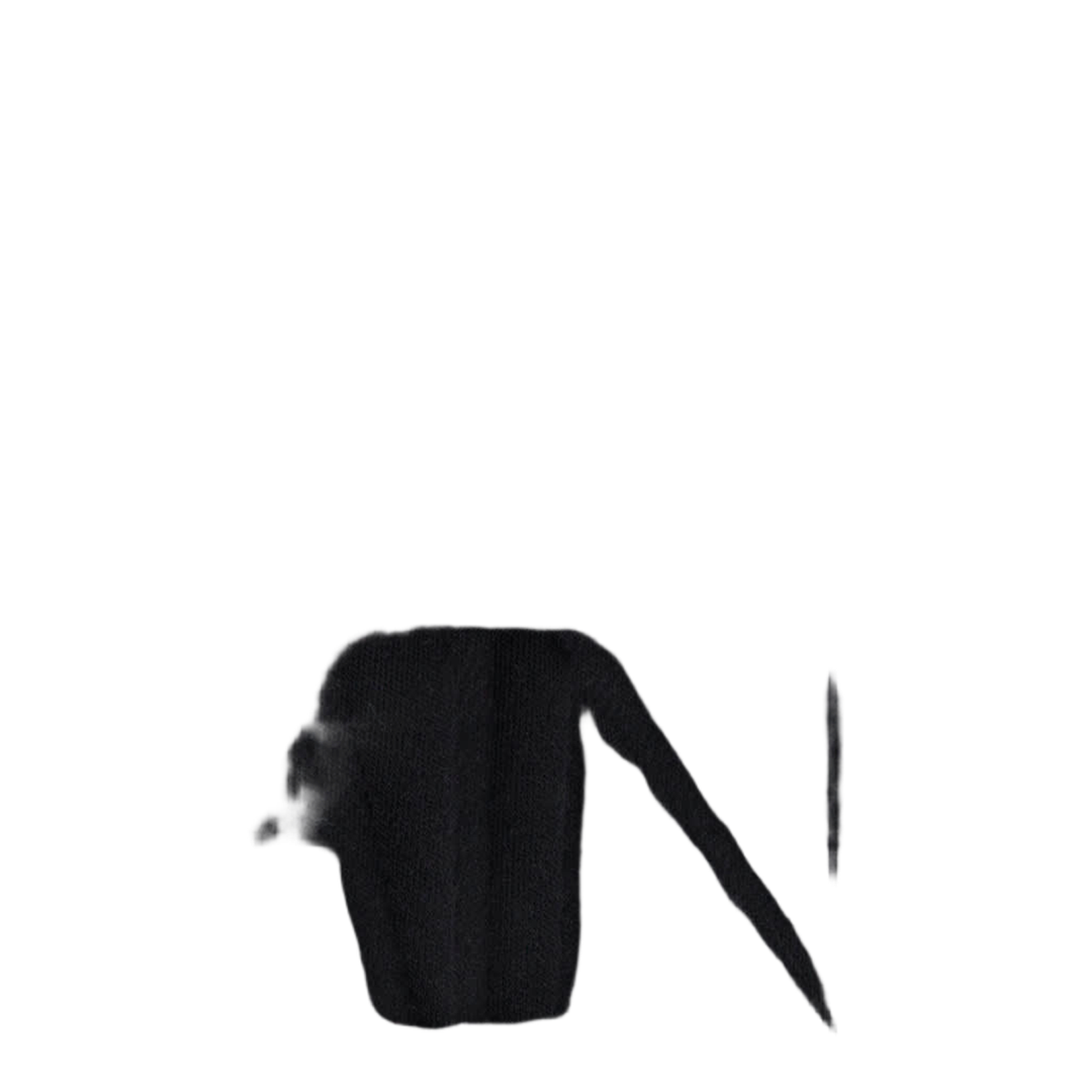 Embossed Wool Tote Bag - Image 5