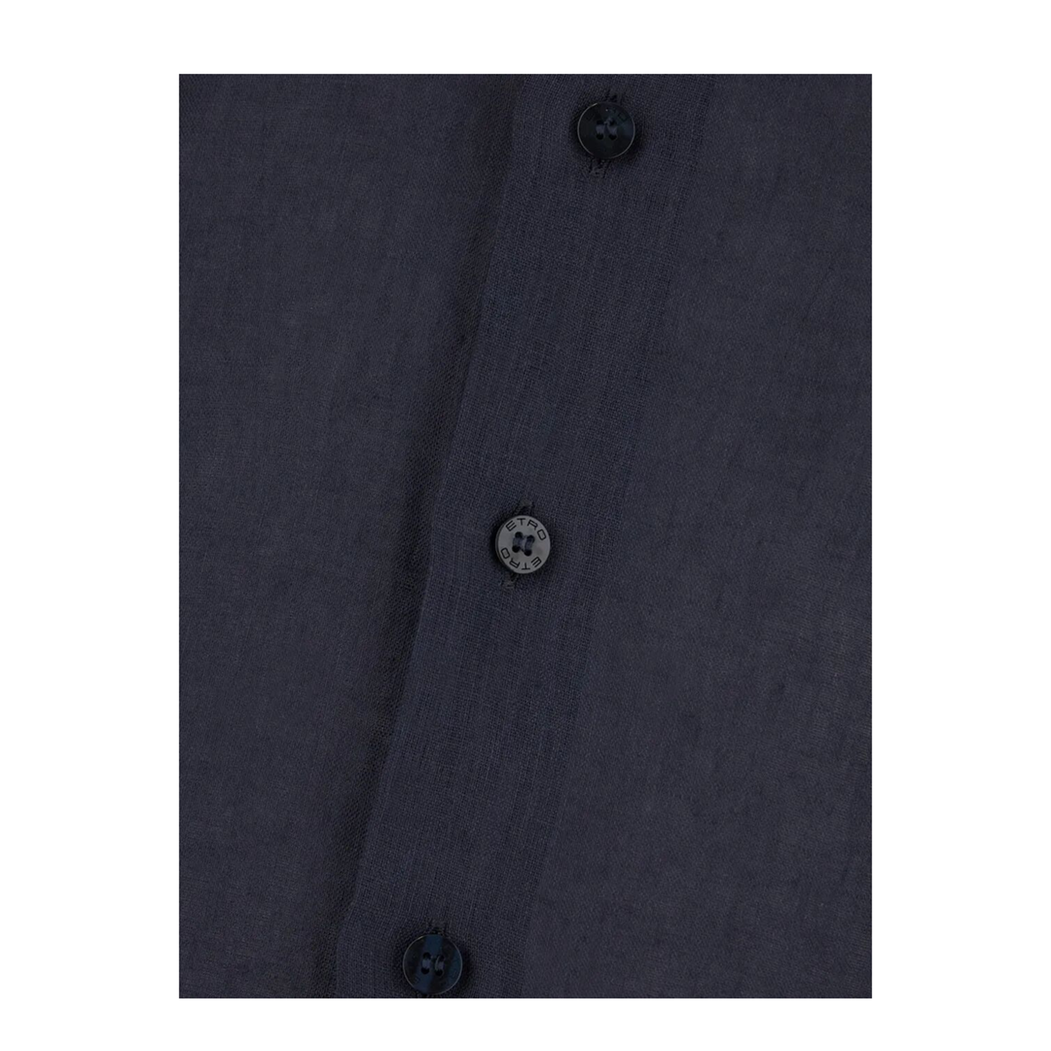 Linen Shirt with Pegaso Embroidery - Image 3