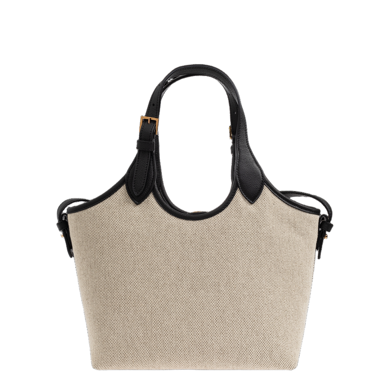 La Medusa Mini Hand Bag Canvas Cream - Image 3