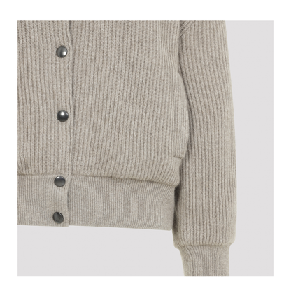 Cashmere Bomber Jacket - Image 5