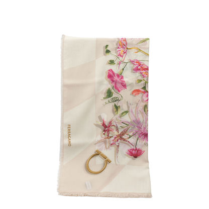 Gaia Print Wool Scarf - Image 1