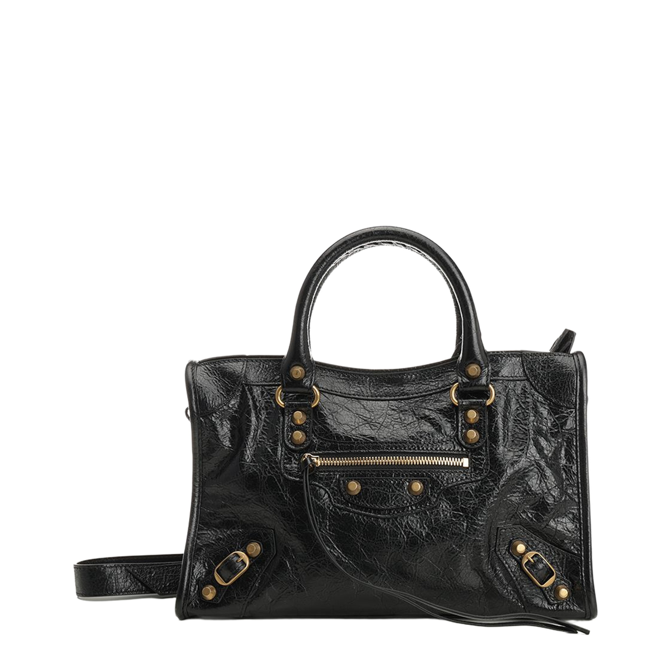 Small Le City Stud Textured Tote Bag - Image 1