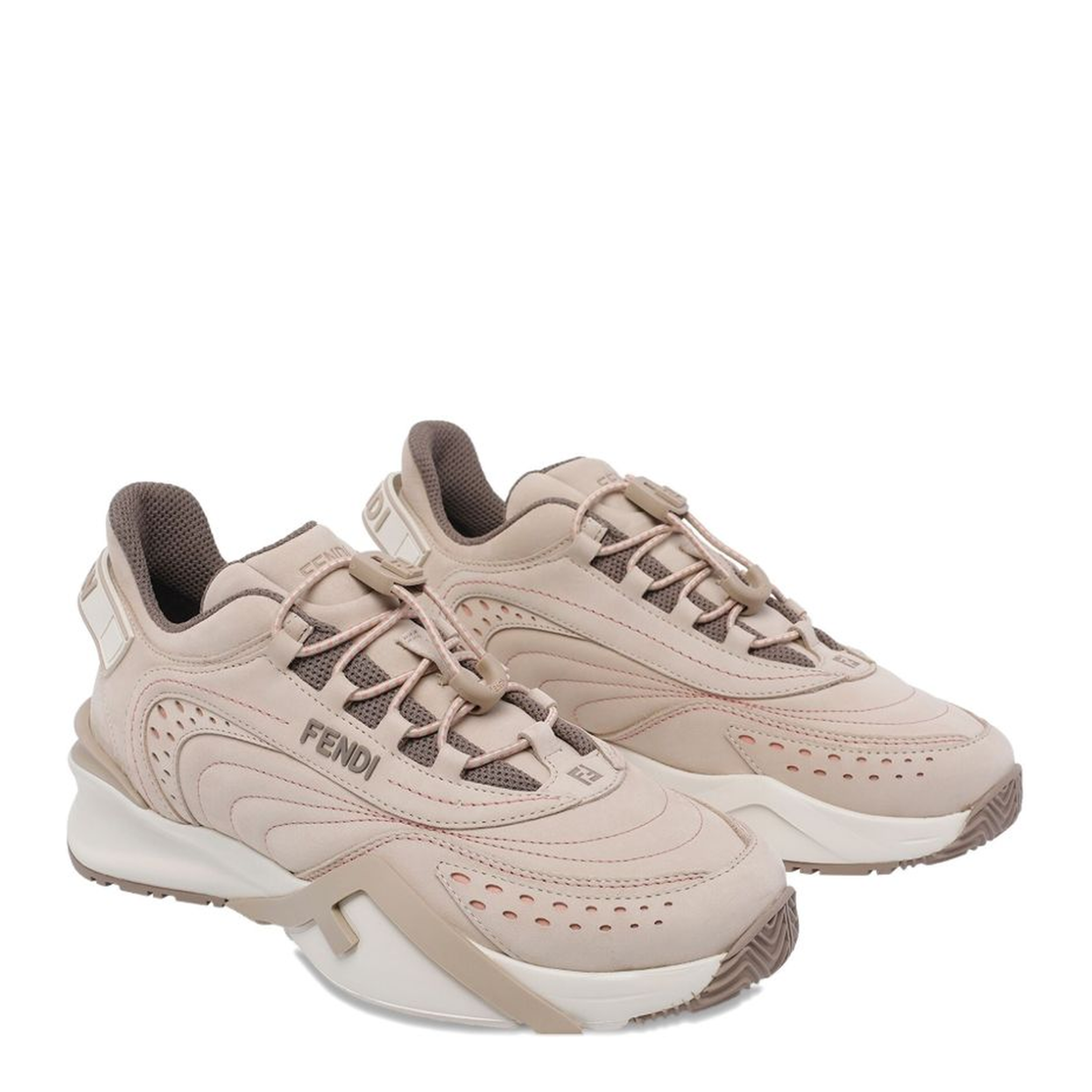 Flow Sneakers with Embossed Logo on the Side - Image 2