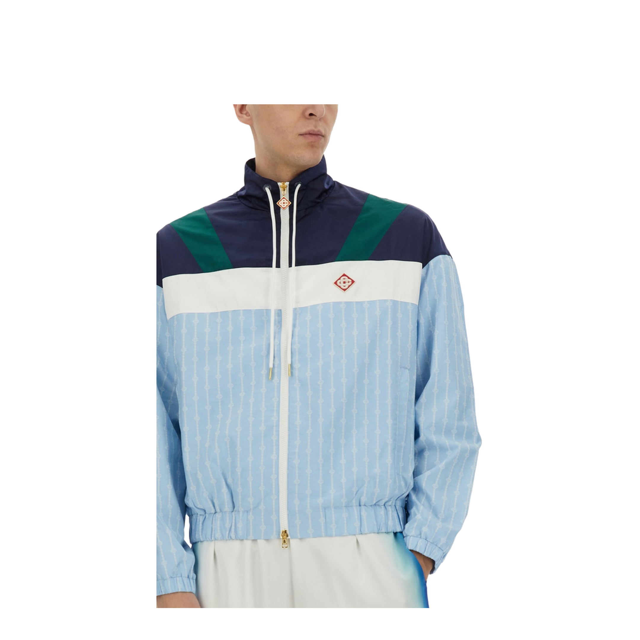 Pinstripe Laurel Track Jacket - Image 4