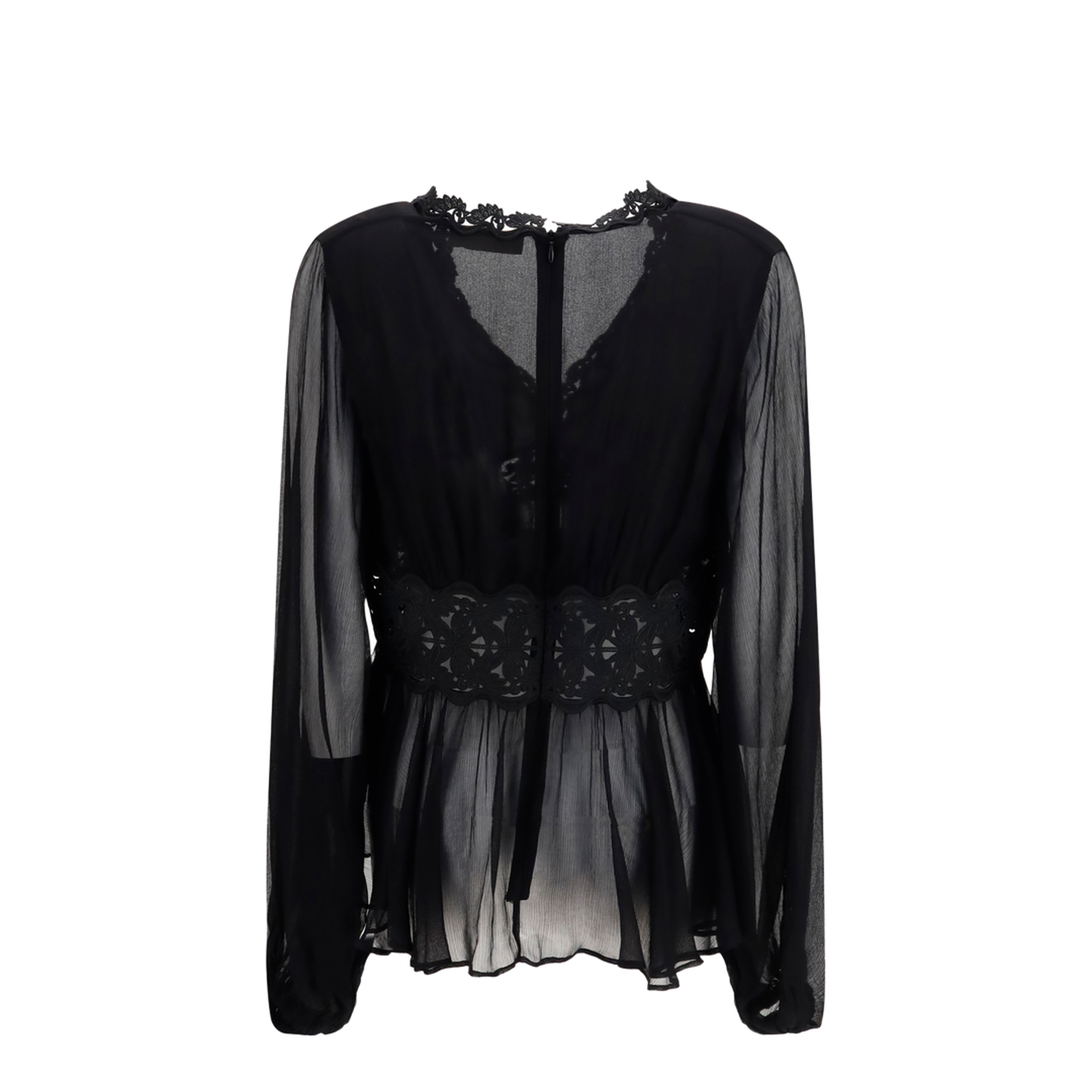 Luna Peplum Blouse - Image 2