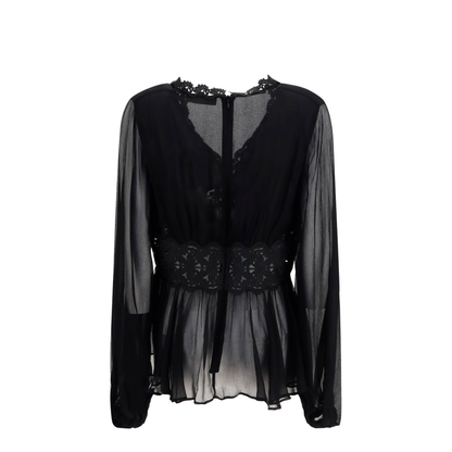 Luna Peplum Blouse - Image 2