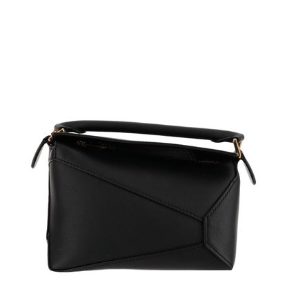 Puzzle Edge Mini Calfskin Crossbody - Black - Image 1