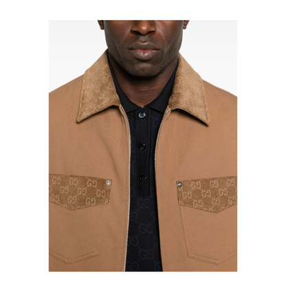 Jacket with Zipper and Collar - Image 4