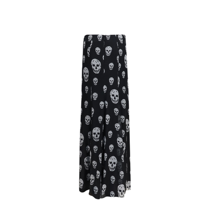 Draped Long Skull Skirt - Image 2
