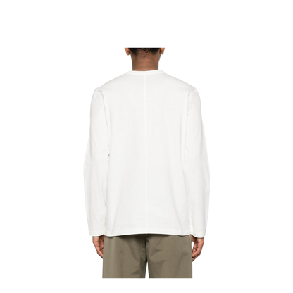 White Cotton Leon T-Shirt - Image 3