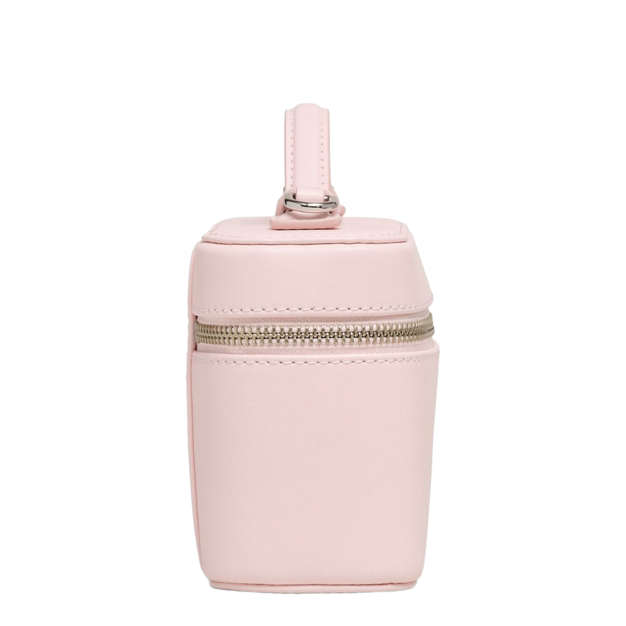 Scene Medium Smooth Leather Vanity Bag - Powder Pink - Image 2