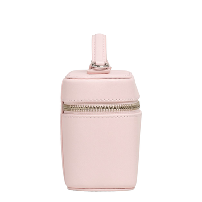 Scene Medium Smooth Leather Vanity Bag - Powder Pink - Image 2