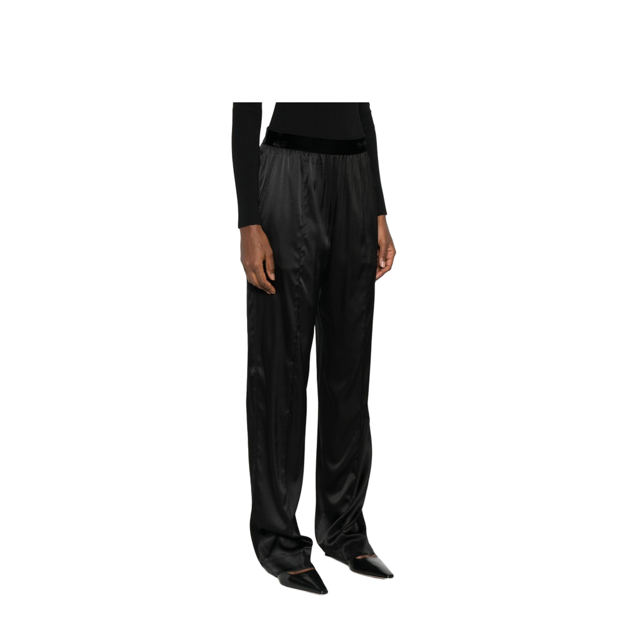Silk Pajama Pants - Image 4