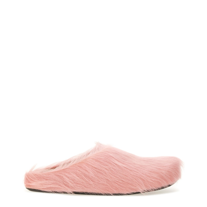 Calf-Hair Slip-On Mules - Image 1