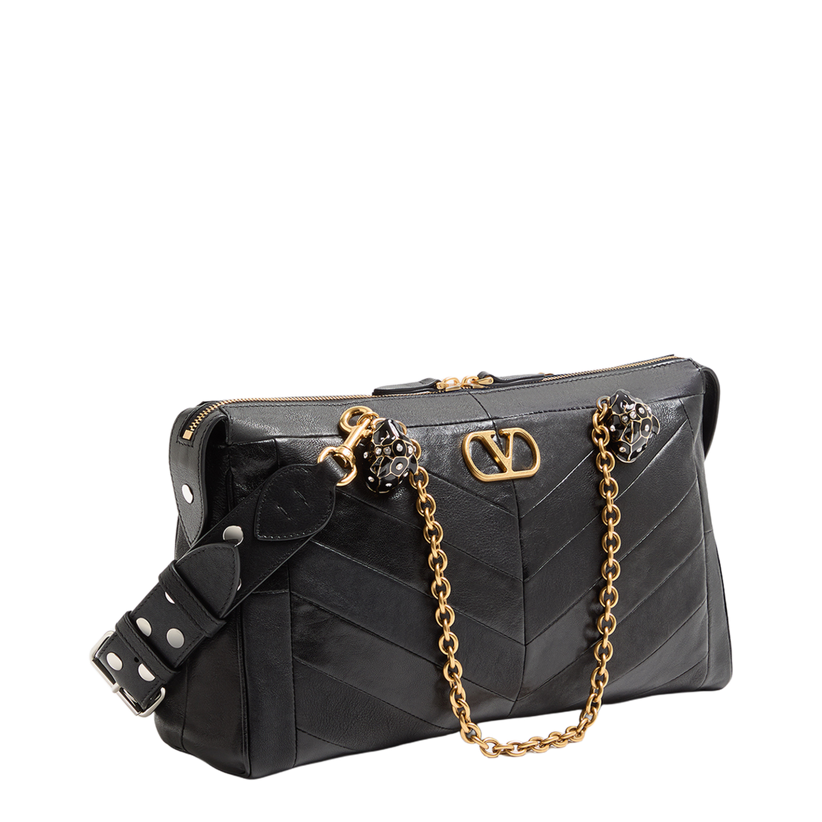 Black Shoulder Bag - Image 2