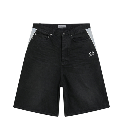 Loop Sport Icon Denim Shorts - Image 1