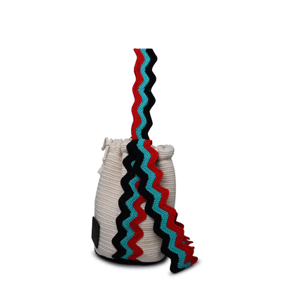 White Fabric Bag - Image 2