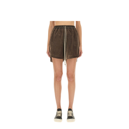 Viscose and Cupro Shorts - Image 1